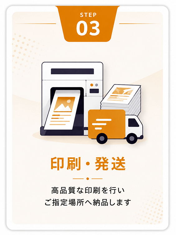 STEP3 印刷・発送